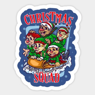 Christmas Squad Sticker